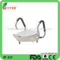 Raised Toilet Seat with armrest